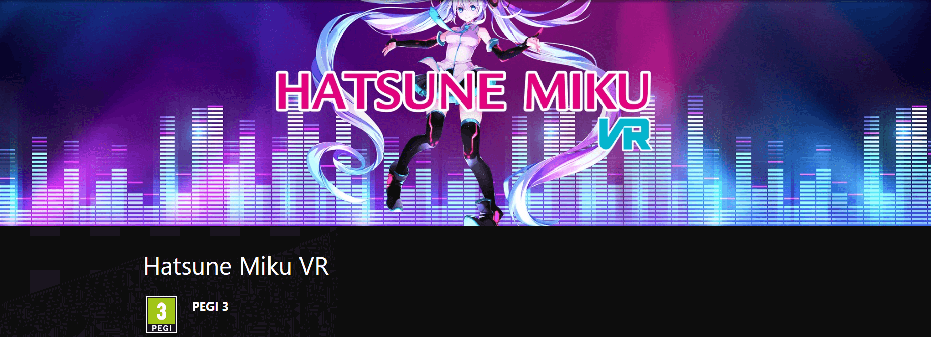 Jeu virtuel Hatsune Miku VR - animation d'anniversaire, divertissement en réalité virtuelle à Ile-Rousse, Calvi, Balagne, Corse