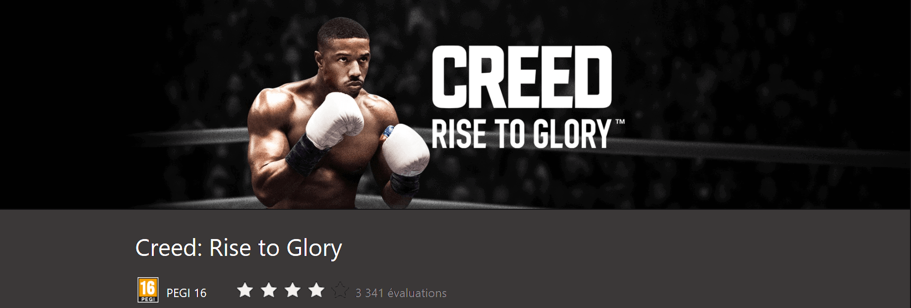 Jeu virtuel Creed: Rise to Glory - animation d'anniversaire, divertissement en réalité virtuelle à Ile-Rousse, Calvi, Balagne, Corse