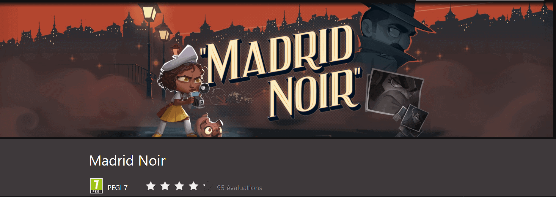 Dessin animé virtuel "Madrid Noir"- animation d'anniversaire, divertissement en réalité virtuelle à Ile-Rousse, Calvi, Balagne, Corse