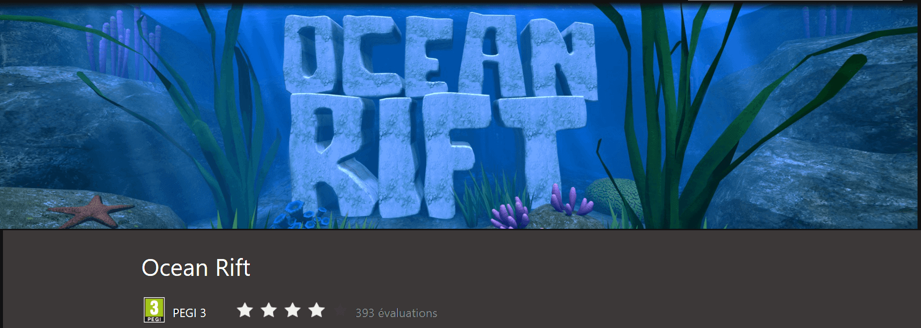 Jeu virtuel Ocean Rift - animation d'anniversaire, divertissement en réalité virtuelle à Ile-Rousse, Calvi, Balagne, Corse