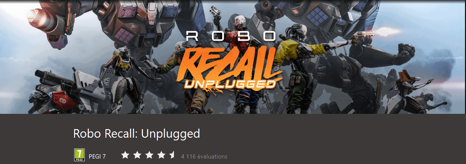 Jeu virtuel Robo Recall - animation d'anniversaire, divertissement en réalité virtuelle à Ile-Rousse, Calvi, Balagne, Corse