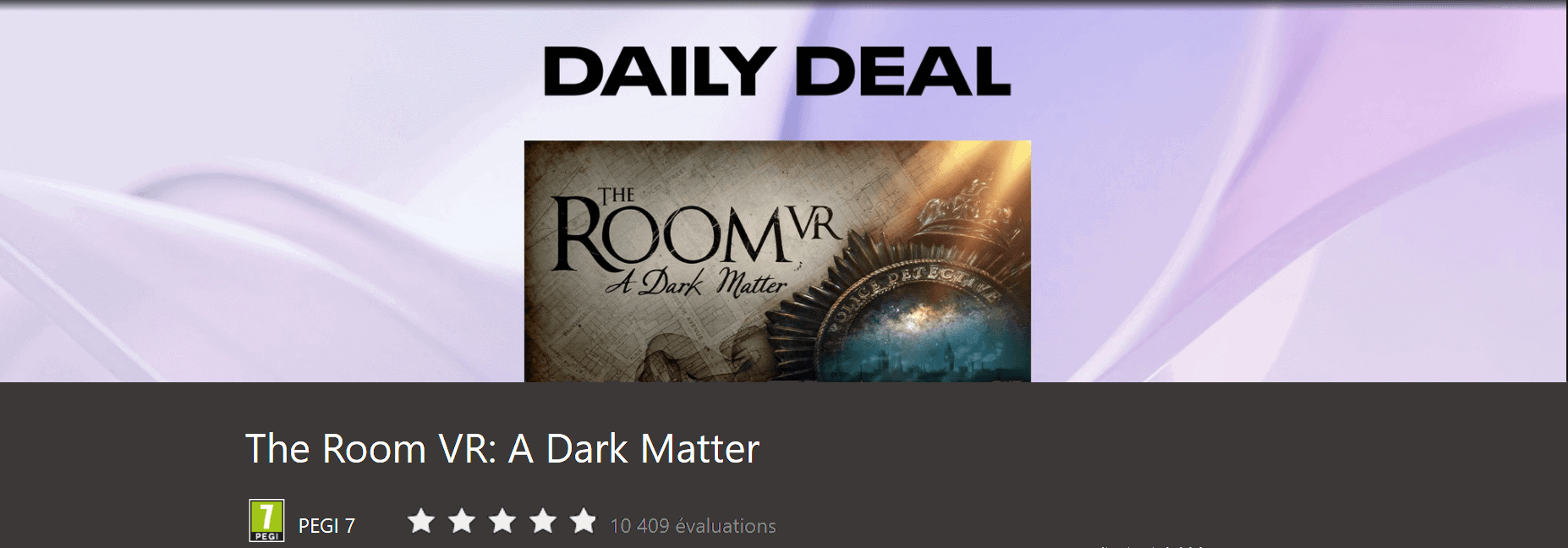 Jeu virtuel The Room VR: A Dark Matter - animation d'anniversaire, divertissement en réalité virtuelle à Ile-Rousse, Calvi, Balagne, Corse