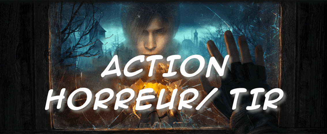Jeux virtuels , rubrique "Action Horreur Tir" - animation d'anniversaire, divertissement en réalité virtuelle à Ile-Rousse, Calvi, Balagne, Corse